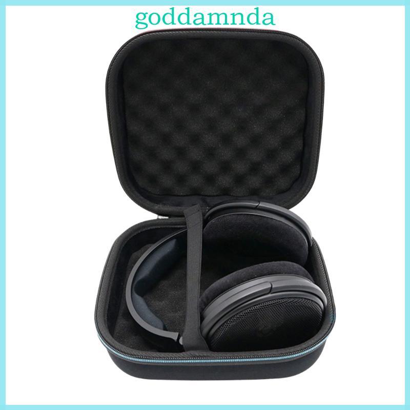 Hộp đựng tai nghe di động GODD Vỏ đựng nội thất mềm mại Tay cầm tiện dụng cho HD660S2