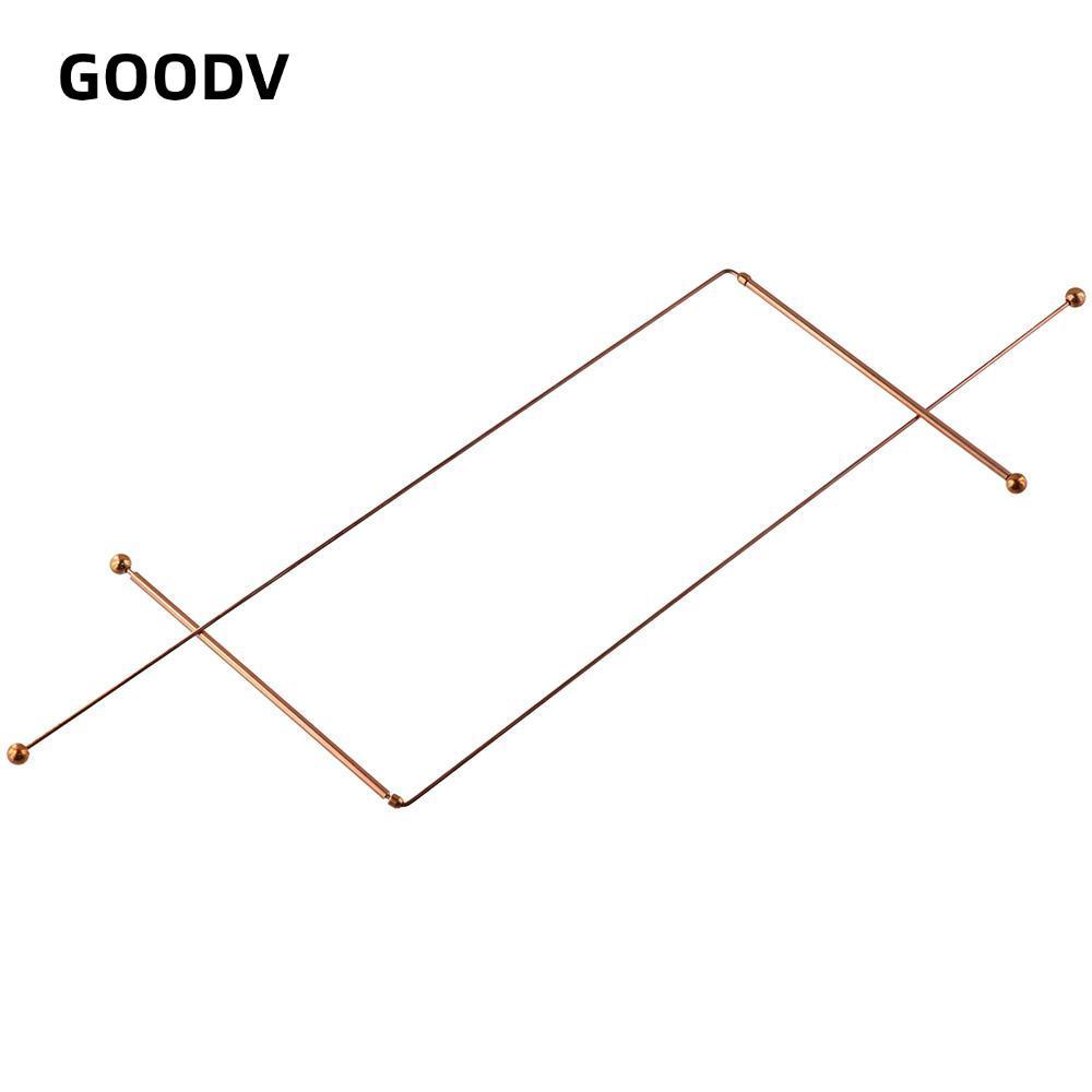 GOODV 2 Thanh Dowsing, Thiết bị ma đồng nguyên chất 99,9% đồng, Divining Water Ghost hunters Ghost