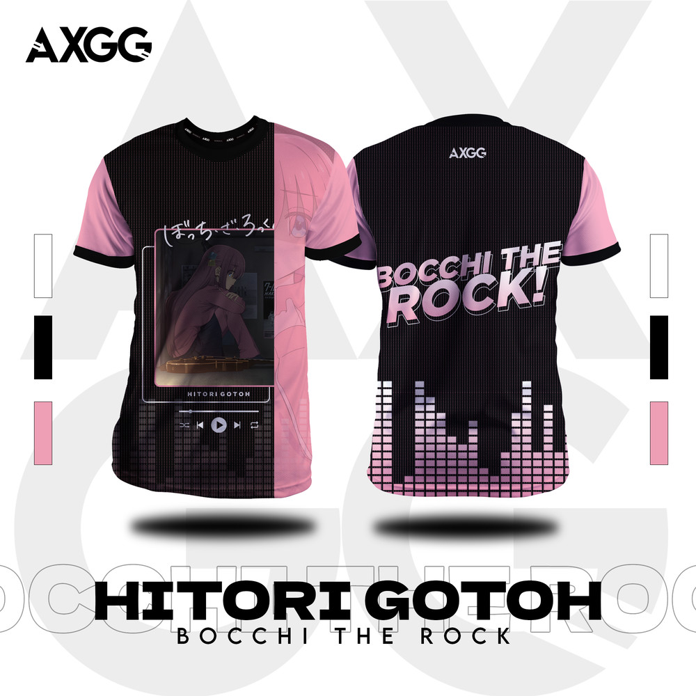 Áo thun Anime Axgg 'Bocchi the Rock' Jersey