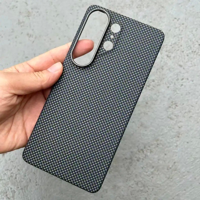 Dành Cho Samsung Galaxy S26 Ultra Cho Từ Tính Magsafe Ultra Carbon Fiber Case Mỏng Aramid Cho Galaxy