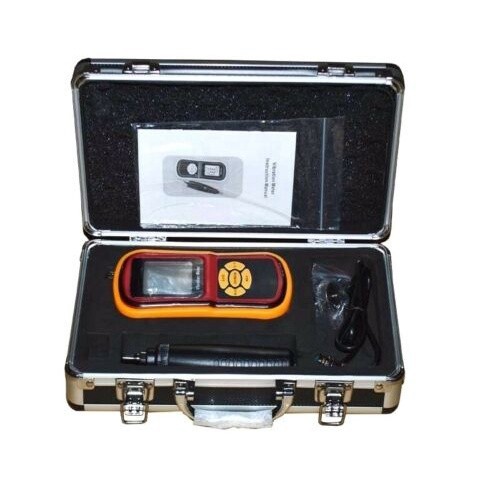 Digital Vibration Meter Tester Vibration Measurer 9V Dry Battery powered