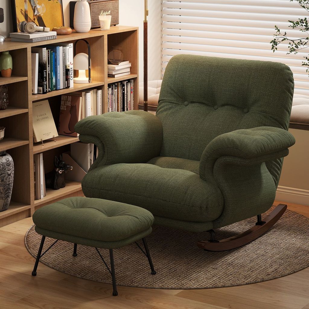 Ghế bập bênh, sofa đơn ghế lounge, ghế lounge ban công, ghế bập bênh lười, ghế vintage