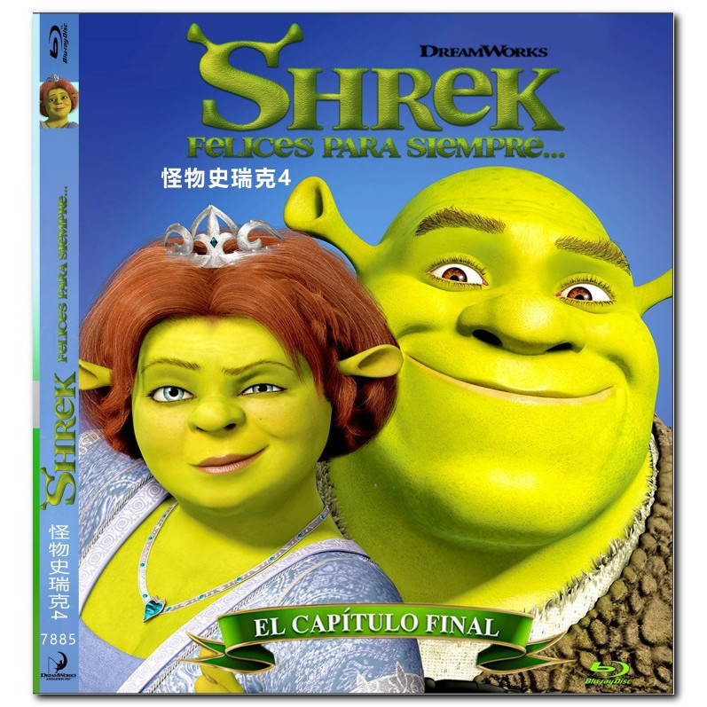 [Tiếng Anh] Blu-ray HD Movie 4K UHD 1080P Shrek 4
