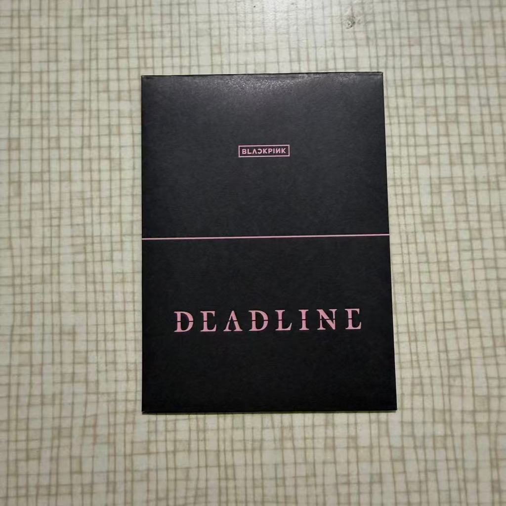 Blackpink mini 3 ngày khu vực thẻ ngẫu nhiên BLACKPINK DEADLINE mini 3 thẻ ngẫu nhiên thẻ hoa hồng