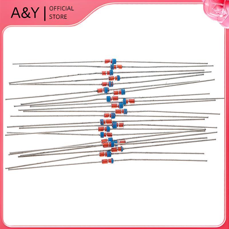 A & Y 20 Cái 1N34A DO-35 diode dò germanium TV đài phát thanh pha lê AM / FM.