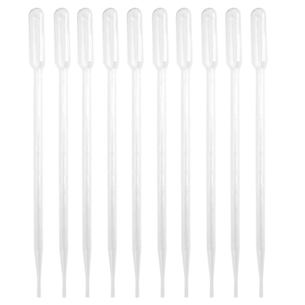 Bộ 50 Ống Nhựa 10ml: 1ml Pipet Chuyển Tốt Nghiệp Ống Nhỏ Giọt Mắt