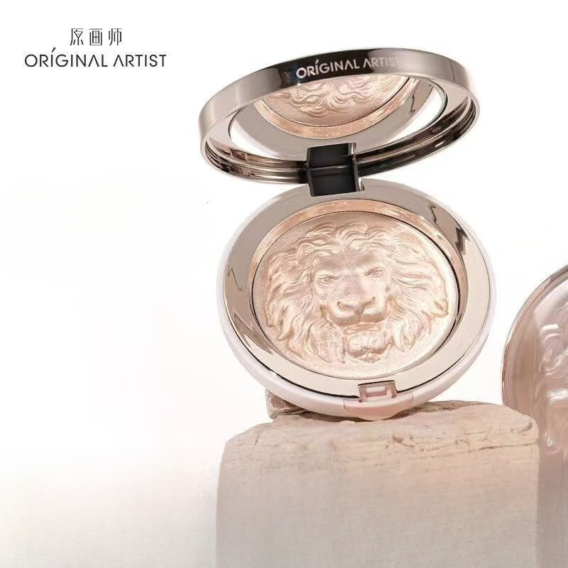 ORIGINAL ARTIST High Gloss Original Illustrator Lion Ginger Highlight Đĩa tích hợp Mặt sửa đổi Ba tr