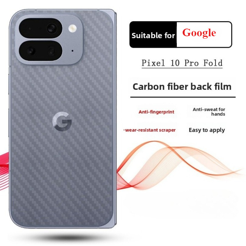 Sợi Carbon trong suốt Thích hợp cho Google Pixel 10 Pro Fold / 10A Pixel 10 Pro XL / 10 Pro Pixel 10