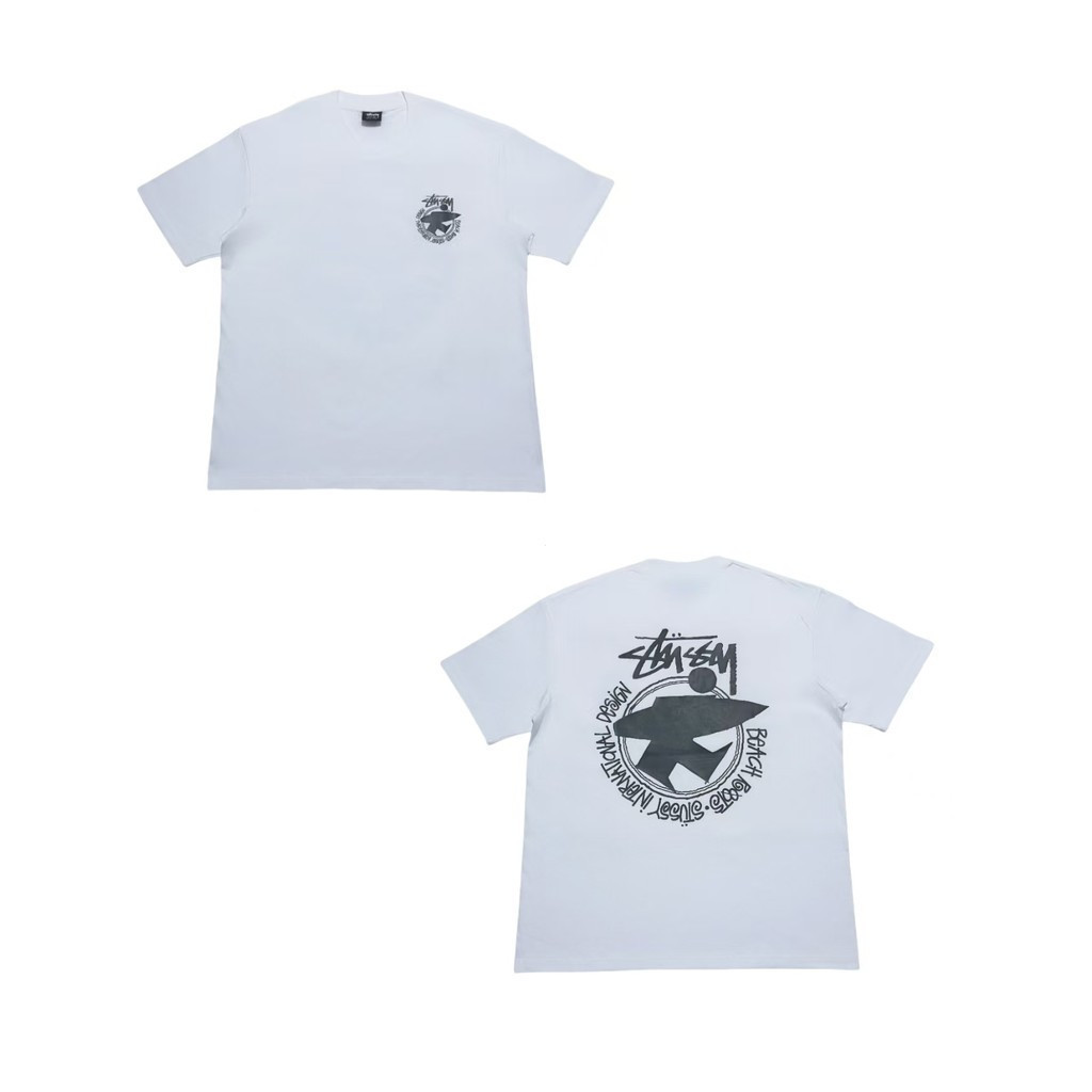 Stussy tee / Stussy Nam Nữ Áo Thun In Hình Áo Thun Thể Thao Áo Thun Rời Áo Nhẹ Nhà UFFW