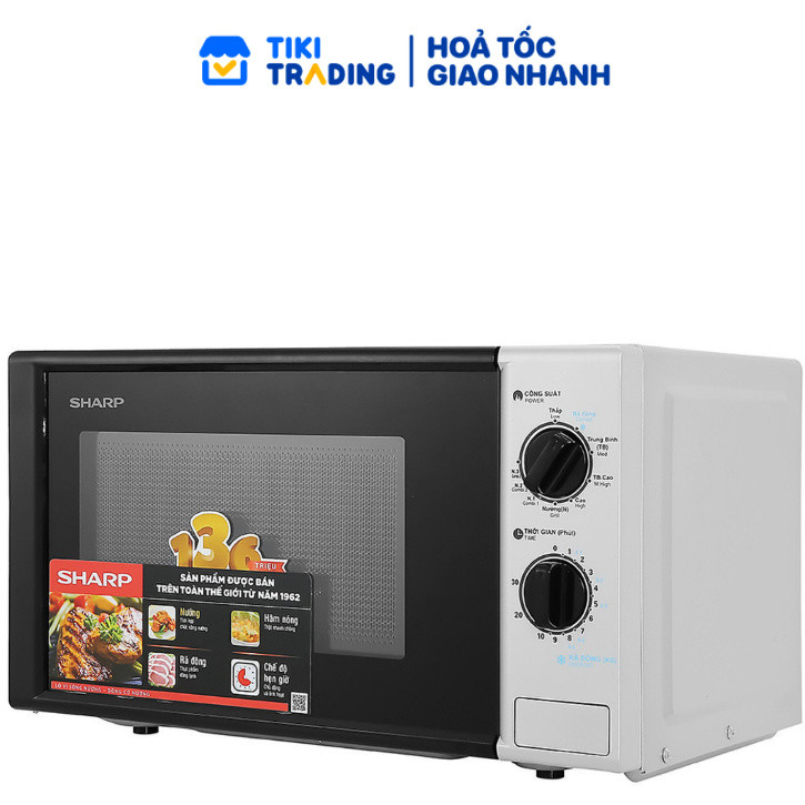 Lò Vi Sóng Cơ Sharp R-G225VN-BK (20 Lít)