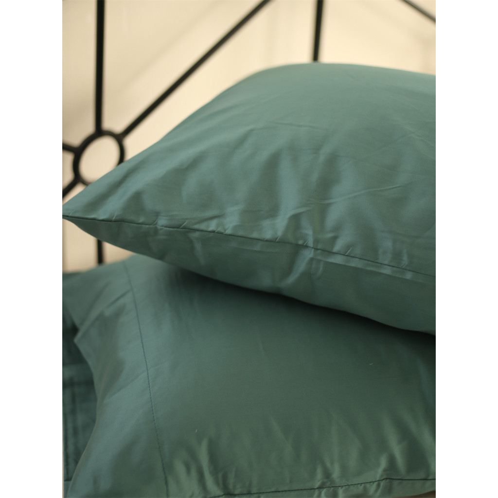 PRIDEROCK Cotton Nguyên Chất 100S Vỏ Gối Satin Đếm Cao Màu Xám Vỏ Gối Đơn Giản Chăn Ga Gối