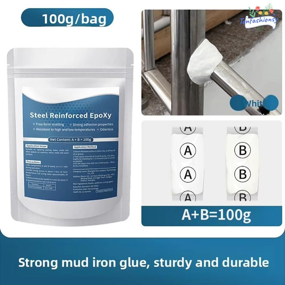 ITRUMPET Epoxy Putty Repair Kit, Sửa chữa rò rỉ ống chống nước Thép gia cố Epoxy Repair Putty, Chịu 