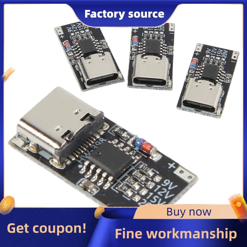 4 USB-C PD Trigger Board Module PD / QC Board USB Type-C đến 12VPower Delivery Boost Module đáng tin
