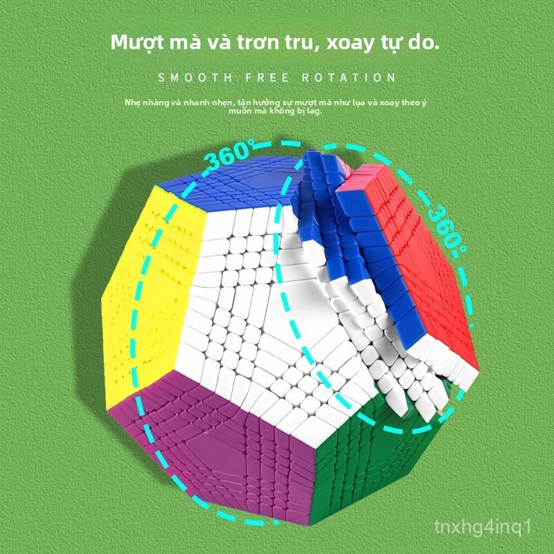 Rubik 9x9 Megaminx 12 mặt đồ chơi trí tuệ độ khó cao quà tặng sáng tạo