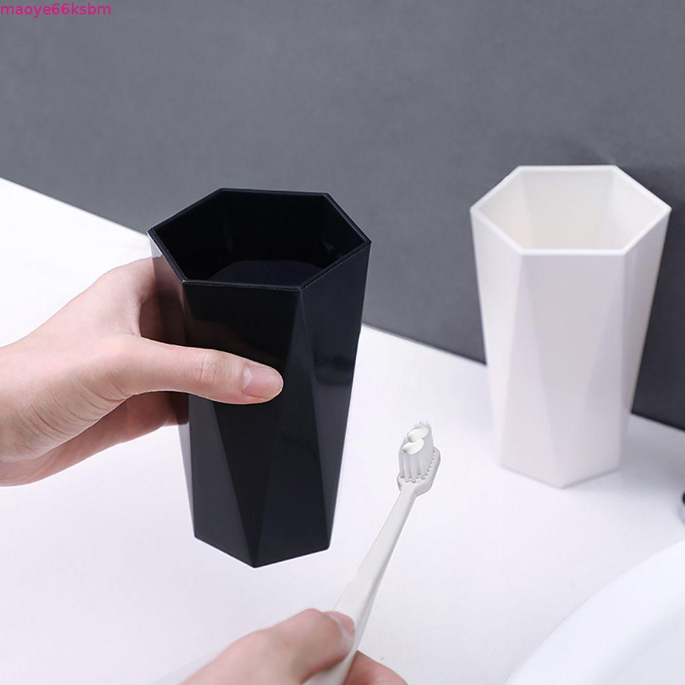ZORVEX Cốc Giặt Lưu Trữ Uống Chịu Nhiệt Đồ Dùng Phòng Tắm Nhựa Khỏe Mạnh Drinkware C0ffee Cốc Đựng B