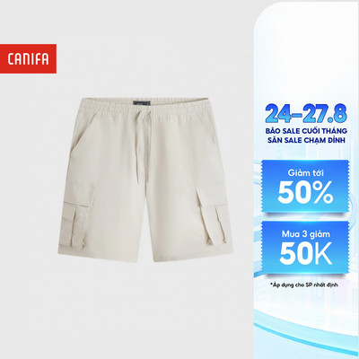 Quần soóc nam túi hộp dáng rộng năng động CANIFA MEN 8BS26S013