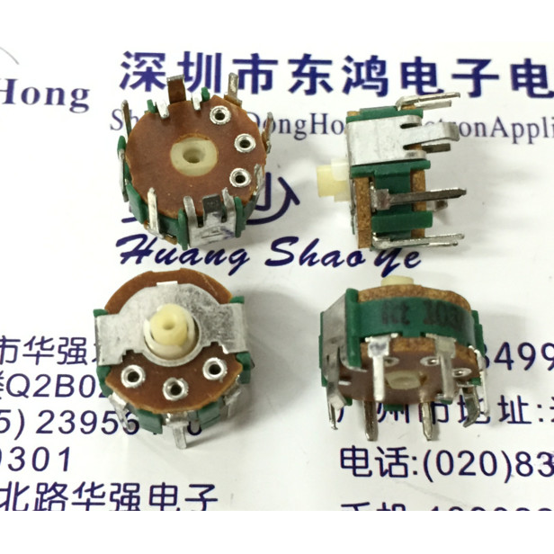 Nhật Bản ALPS ALPS Y10 Chiết áp Double A10K Nhỏ Tinh chỉnh Chiết áp 6 chân Đôi