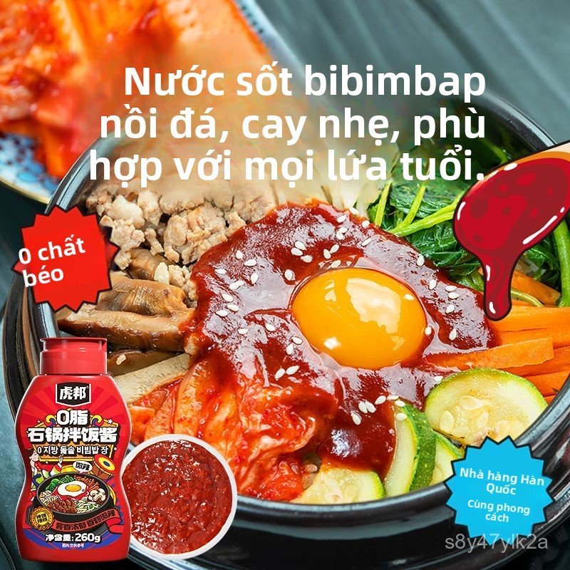 Sốt trộn cơm cay kiểu Hàn Quốc ít béo 0 calo dùng kèm món ăn vặt tăng hương vị giao nhanh