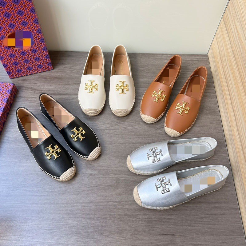Giày nữ TB chính hãng, mẫu mới 2026, mã 86567ELEANOR, giày lười đế bằng da cừu kiểu ngư dân dành cho