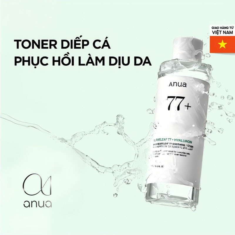 Toner diếp cá làm dịu da - ANUA HEARTLEAF 77% SOOTHING TONER 250ml