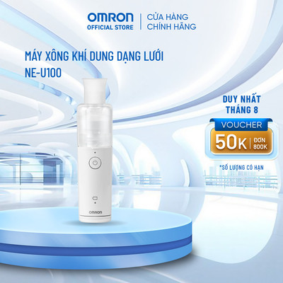Máy Xông Khí Dung Dạng Lưới Omron NE-U100 Sản Xuất Tại Nhật Bản