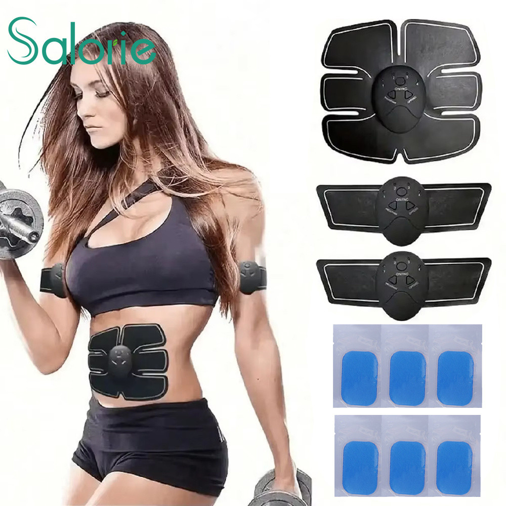 Salorie Body Fitness EMS Trainer Máy kích thích cơ bắp ABS Huấn luyện viên bụng để tập bụng / cánh t