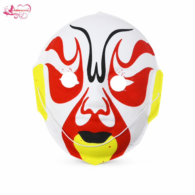 Mặt nạ Opera Abbraccia Tứ Xuyên có thể đeo được bằng tay Velvet Peking Opera Facial Mask Full Face đ