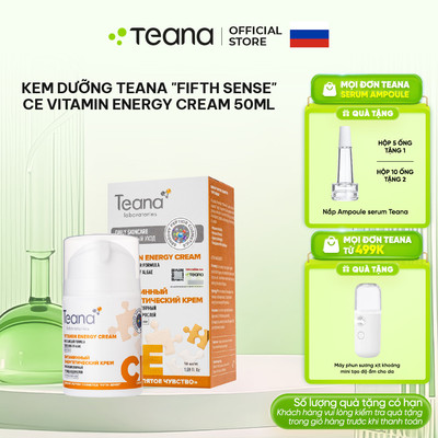 Kem dưỡng Teana Fifth Sense  CE Vitamin Energy phục hồi da nhạy cảm, xỉn màu 50ml