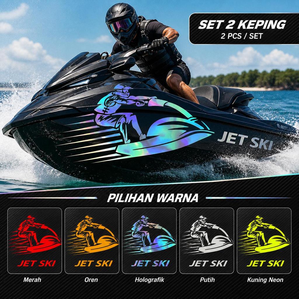 JET SKI Sticker Decal Vinyl Bảo vệ chống nước cho RXP RXT GTI Spark GTX GTR FishPro Wake GP FX VX FC