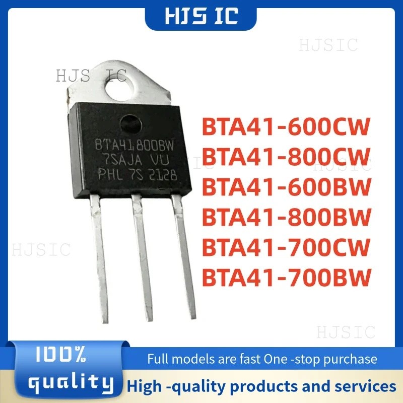 5 Cái / lốc BTA41 BTA41-600CW BTA41-800CW BTA41-600BW BTA41-800BW BTA41-700CW BTA41-700BW TO-3P thyr