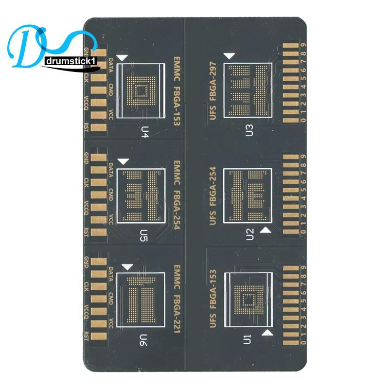 Flash 64 BGA ISP Board Flash 64 FBGA ISP EMMC FBGA 153 254 221 UFS FBGA 153 254 297 cho F64 Lite Ult