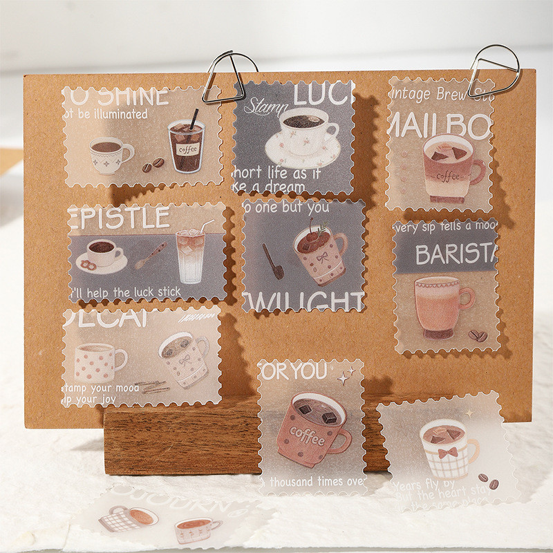Her Weekend Messenger Sticker Pack ins Style Giá trị cao Bán thấm Axit Sulfuric Tem Sổ tay Chất liệu