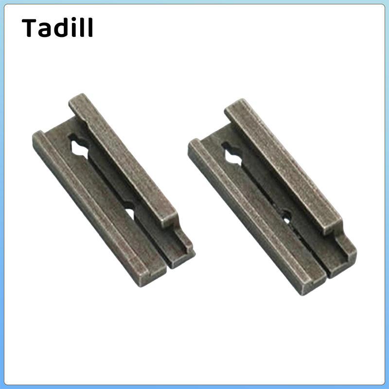 Kẹp cố định nhân đôi HU101 / Thép không gỉ để cắt chìa khóa trống / Bộ phận máy cắt chìa khóa /