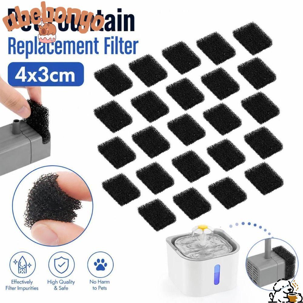 ABEBONGONONY 10 CÁI Bộ lọc thay thế đài phun nước cho thú cưng, Tương thích với Petkit Eversweet Bla