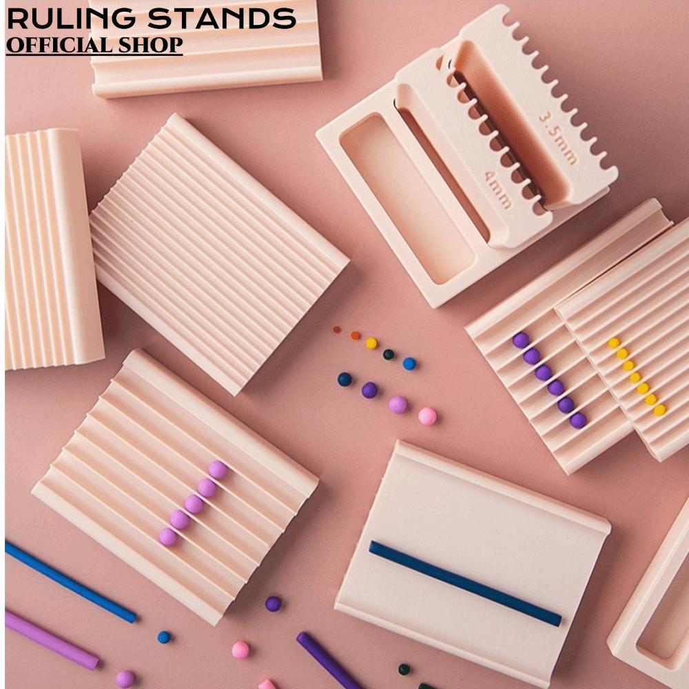 RULING STANDS Clay Ball Maker, Mini Clay Ball Hand Rolling Clay Ball Rub Mold, 2 trong 1 Rolling Str