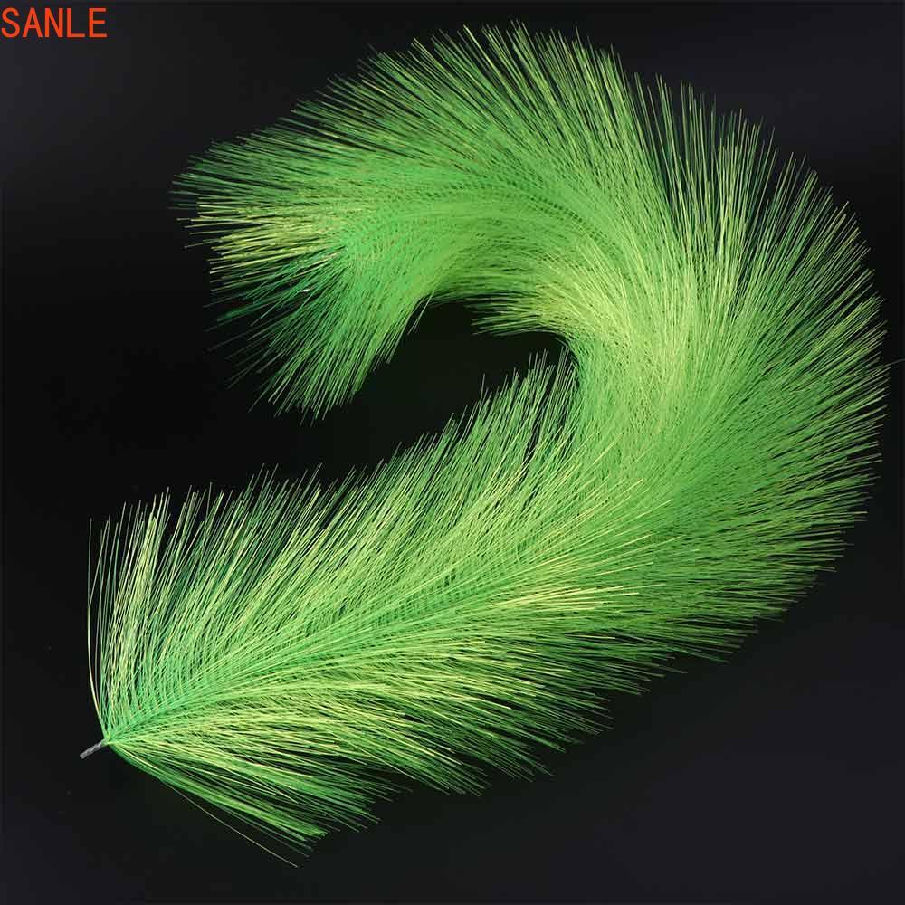 SANLE Koi Fish Hatching Grass, Green Muti Fish Spawning Breeding Brush, Fish Tank Clean Tool 60 / 10