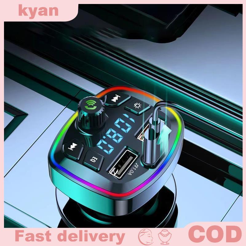 Mới> Q7 Bluetooth 5.0 xe FM Transmitter với Dual USB PD sạc