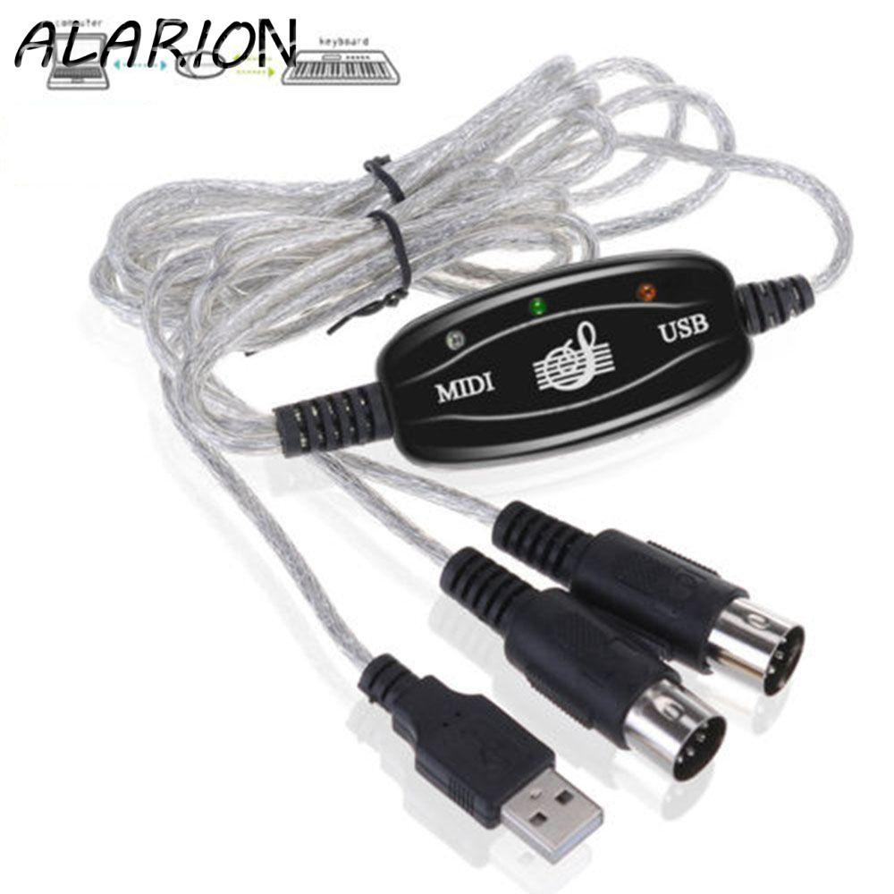 ALARION MIDI sang cáp USB Thiết bị âm thanh Giao diện MIDI hữu ích cho bàn phím PC cho đàn Piano điệ