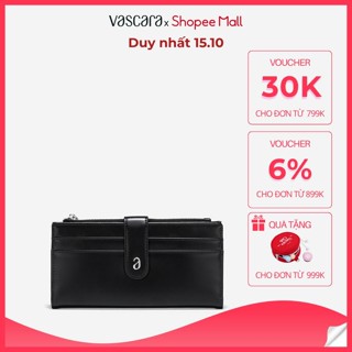 [Voucher 30K | 15.10] Vascara Ví Cầm Tay Top-Zip Nhiều Ngăn - WAL 0289