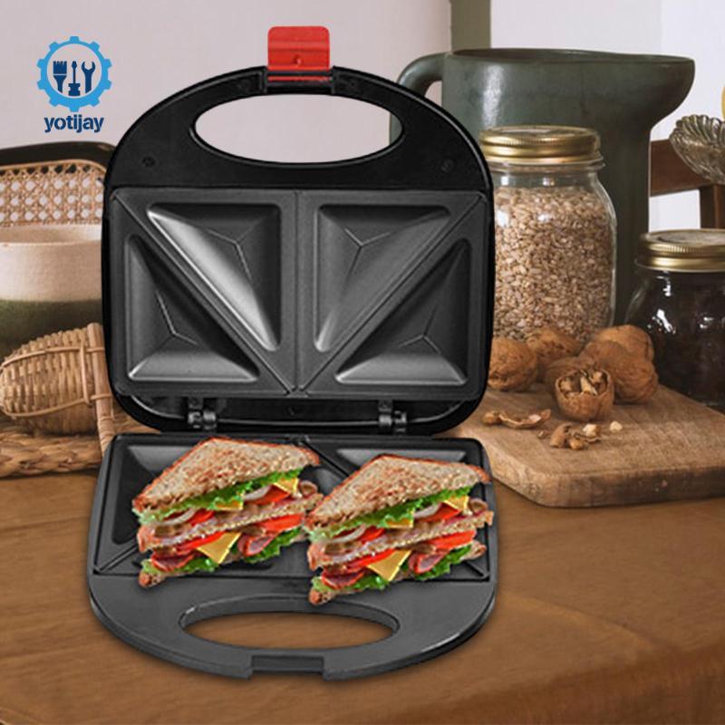 Máy làm bánh quế Tấm chống dính Làm nóng nhanh Ngay cả nấu ăn Dễ dàng làm sạch 750W Bàn ủi bánh quế gia dụng cho tiệm bánh Cafe Nhà hàng