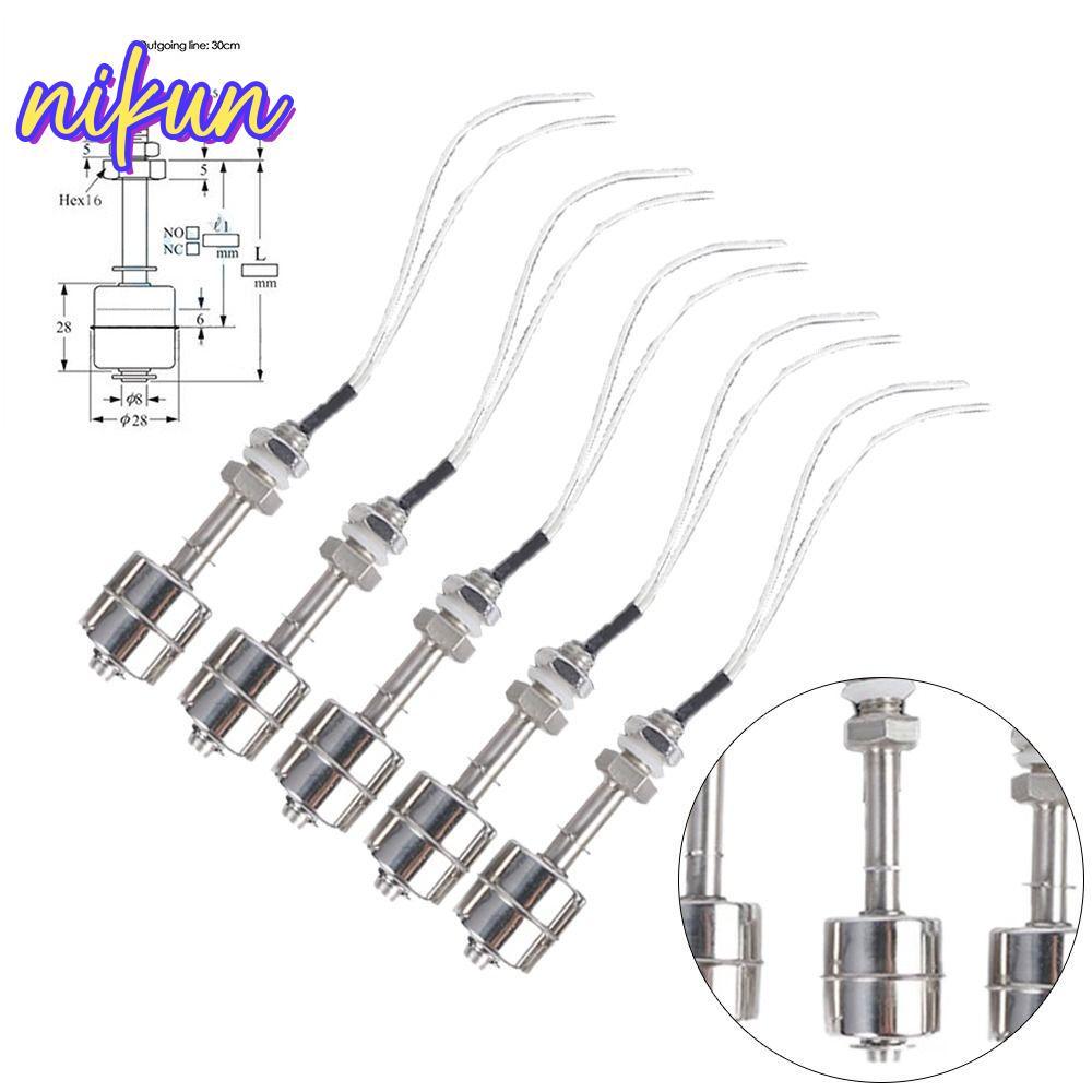 NIKUN Tank Liquid Water Level Sensor Level Switch Độ chính xác cao 45-250mm Cảm biến lưu lượng bể bơ