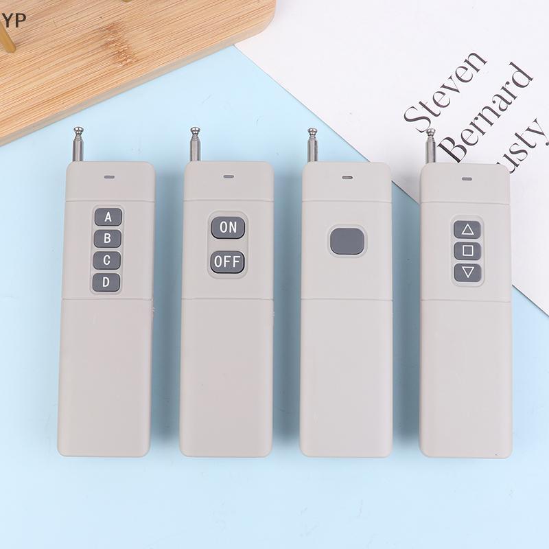 433Mhz 3000M Dài Phạm vi công suất cao RF điều khiển từ xa Transmitter Receiver 1/2/4CH