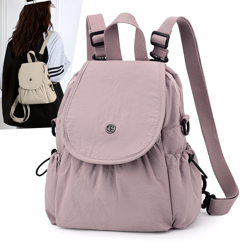 New women's backpack with high aesthetic value, large capacity, lightweight, suitable for travel, ca