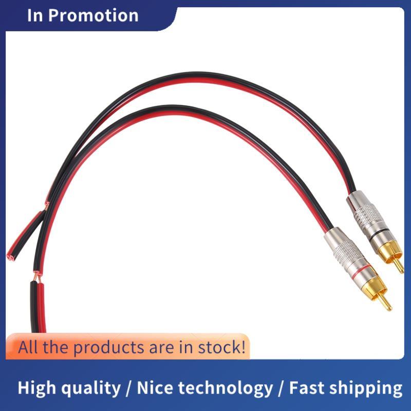 Cáp loa sang đầu cắm RCA, 2 kênh (1 chân)