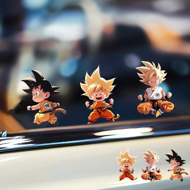 Citysoul Xe Dán Dragon Ball Goku Cá Tính Sáng Tạo Hoạt Hình Anime Xe Dán Xe Máy Thân Xe Máy Khung Xe