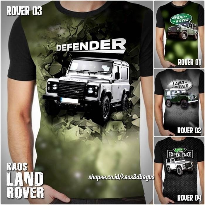 Land fashion 2026 ROVER Classic Defender Áo thun OFFROAD Jeep Áo thun LAND ROVER Car Câu lạc bộ cộng