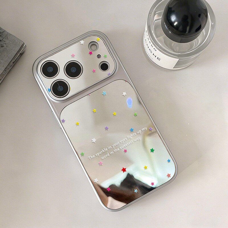 Ốp Điện Thoại Gương Ngôi Sao Nhiều Màu Sắc Cho OPPO A97 A78 A77 A73 A57 A53 A53S A33 A31 A11S A92 A7