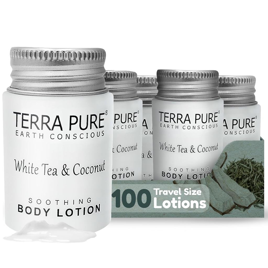 Travel Size Hotel Body Lotion 100 Count 1 oz Chai Tiện nghi khách sạn cho khách sạn Cho thuê kỳ nghỉ