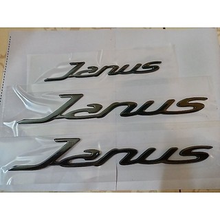 Bộ tem nổi Janus màu đen new