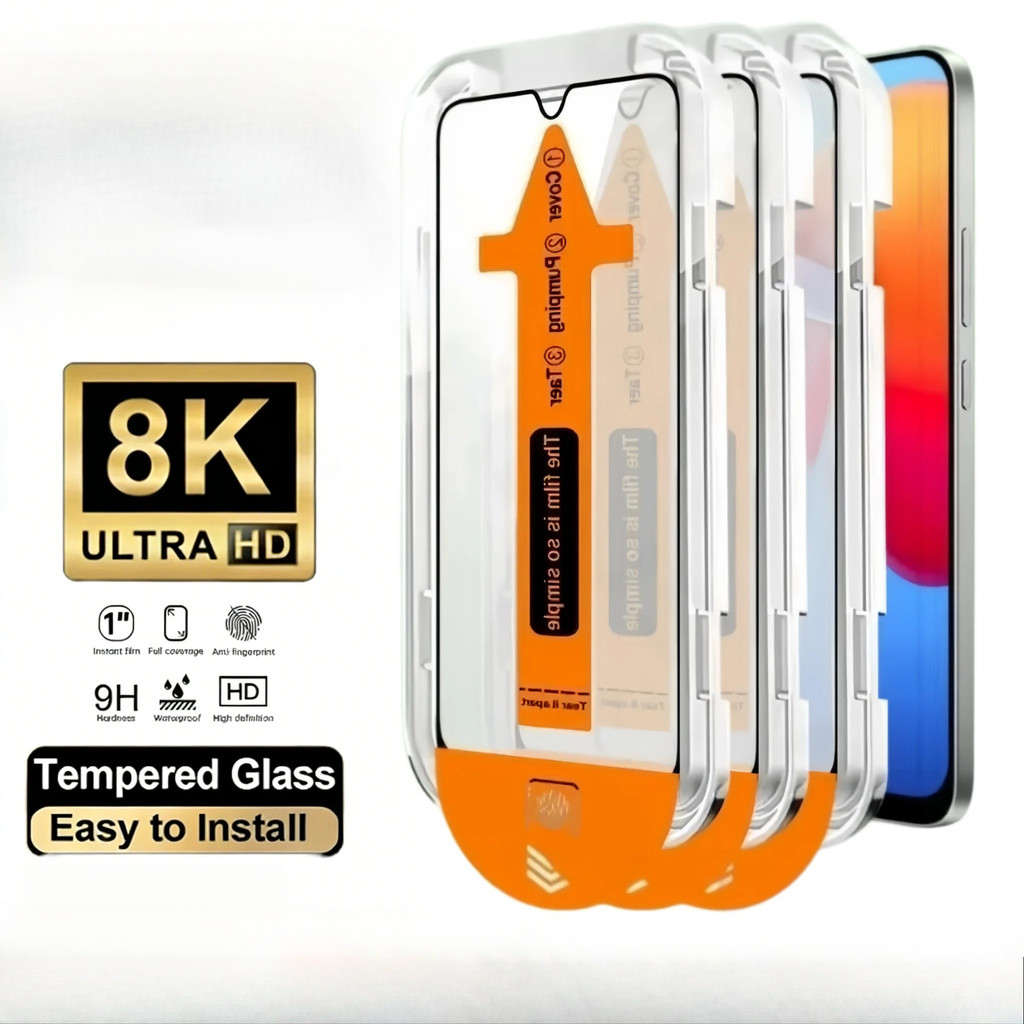 1-3 Chiếc Không Bụi Lắp Đặt HD Cho OPPO Find X5 X3 A3x A3 A1x A2x A1k A1 Lite 4G 5G Kính Cường Lực B